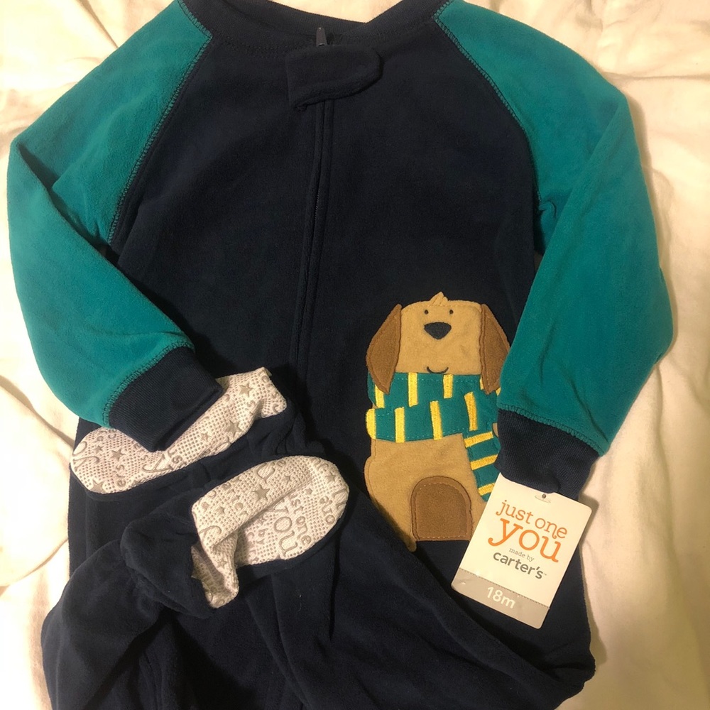 NWT Onesie PJ 18months